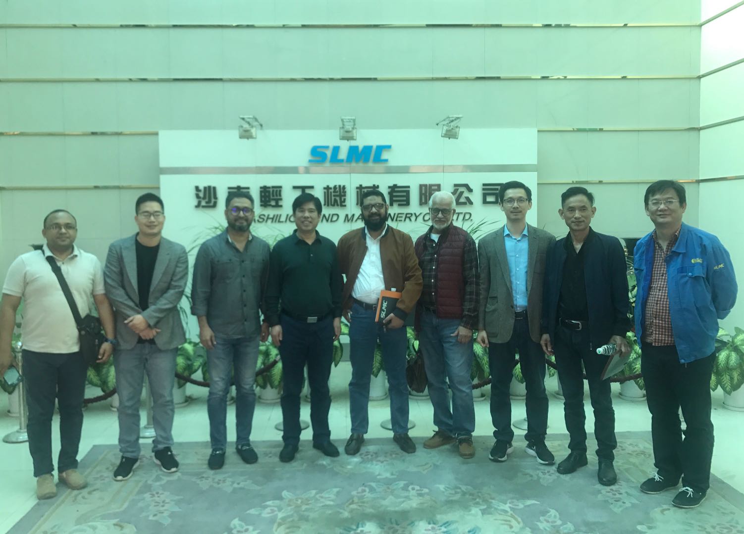 喜迎孟加拉大型纸厂考察团来厂参观交流